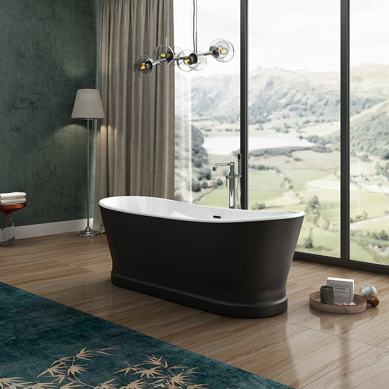 Charlotte Edwards Jupiter Traditional Slipper Bath Double Ended