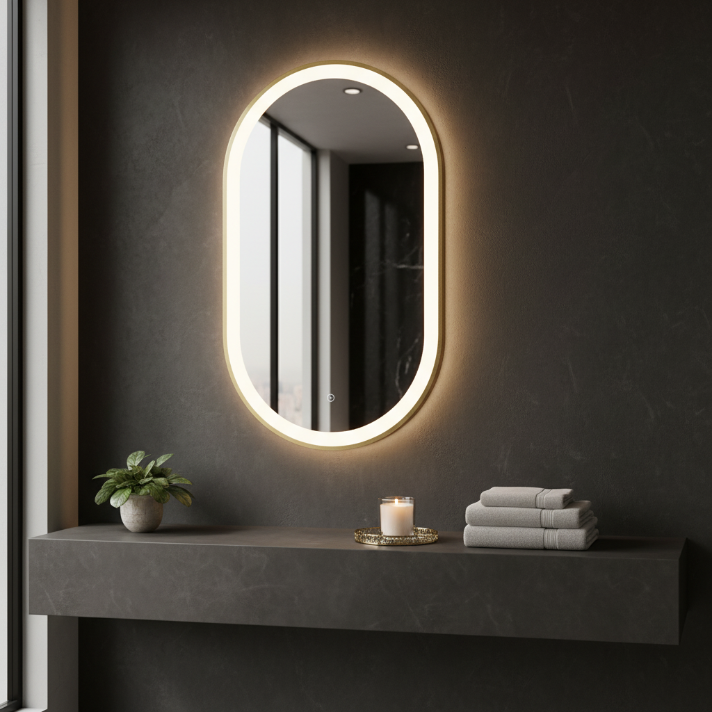 TB Martha LED Touch Mirror w. Demist