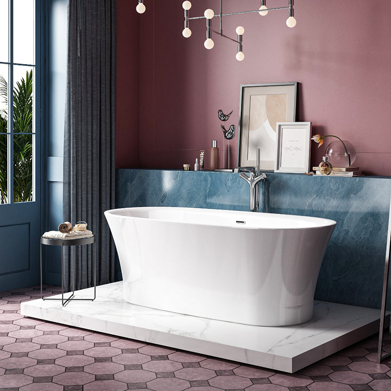Charlotte Edwards Luna Contemporary Double Ended Acrylic Freestanding Bath