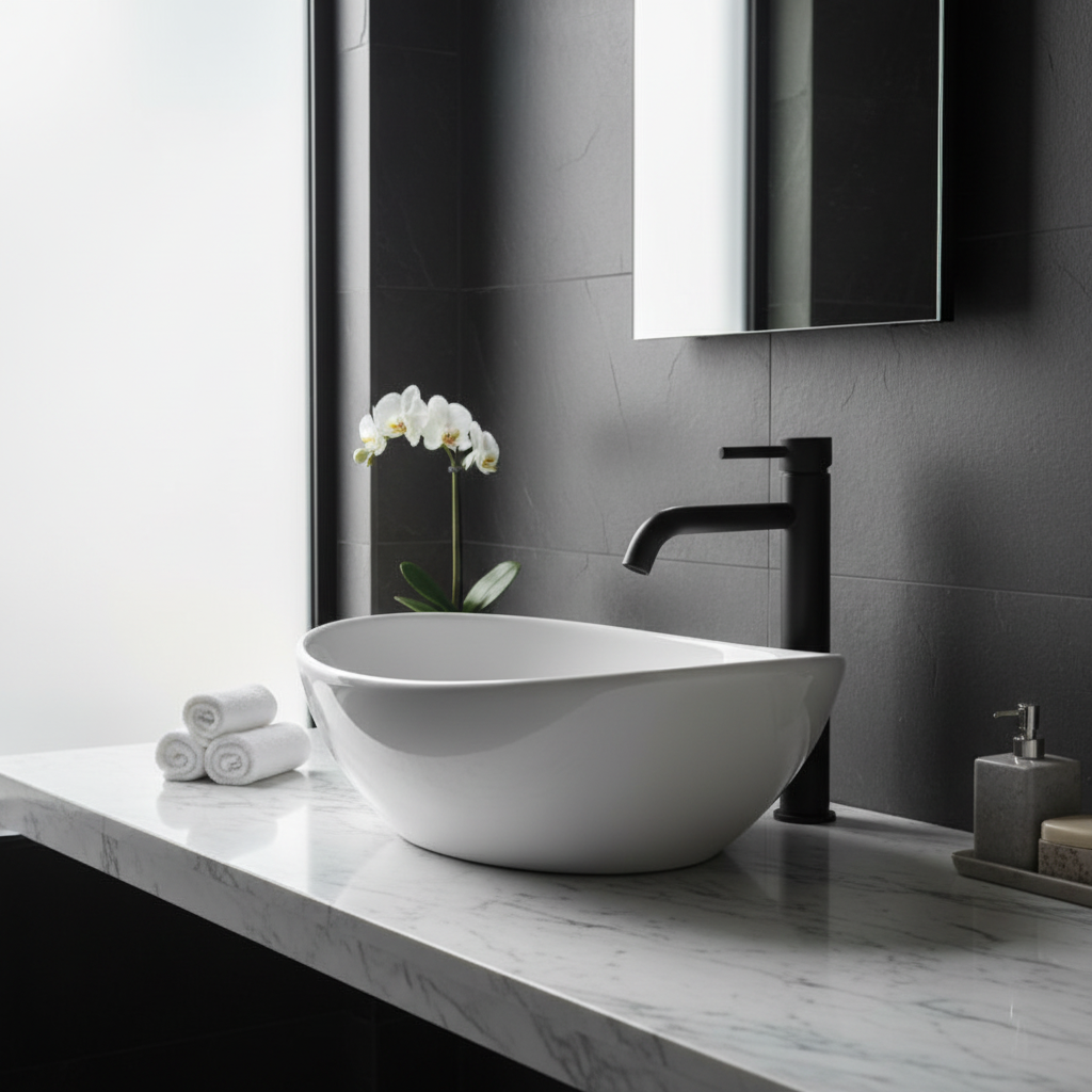 TB Redondo Tall Basin Mixer Tap ECO Cold Start | 4 Colours, 1 Size