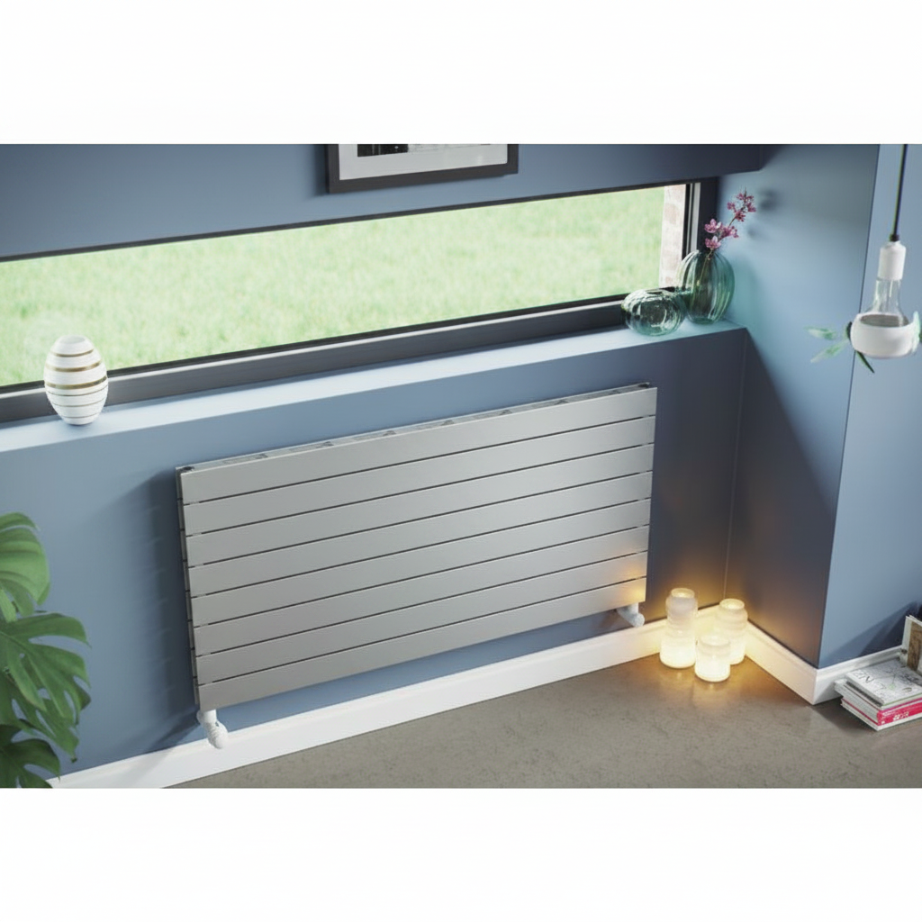 Eucotherm Mars Elegant Duo Horizontal Double Flat Panel Radiator