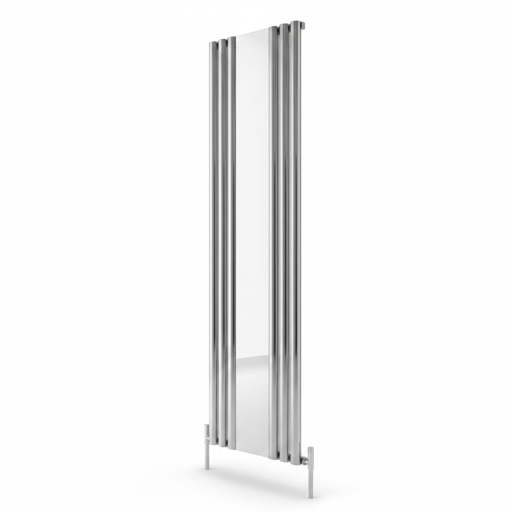 Carisa Tallis Mirror Premium Vertical Aluminium Radiator