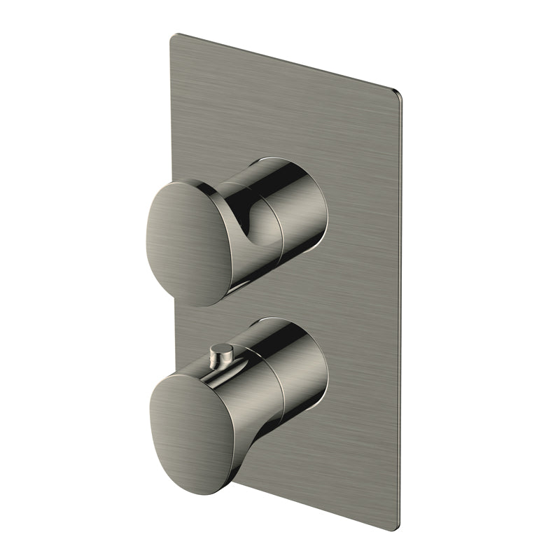 RAK-Ischia Single Outlet 2 Handle Thermostatic Concealed Shower Valve