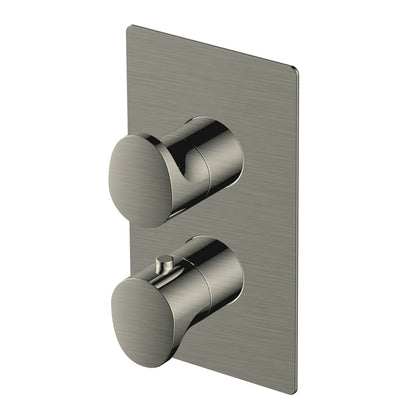 RAK-Ischia Single Outlet 2 Handle Thermostatic Concealed Shower Valve