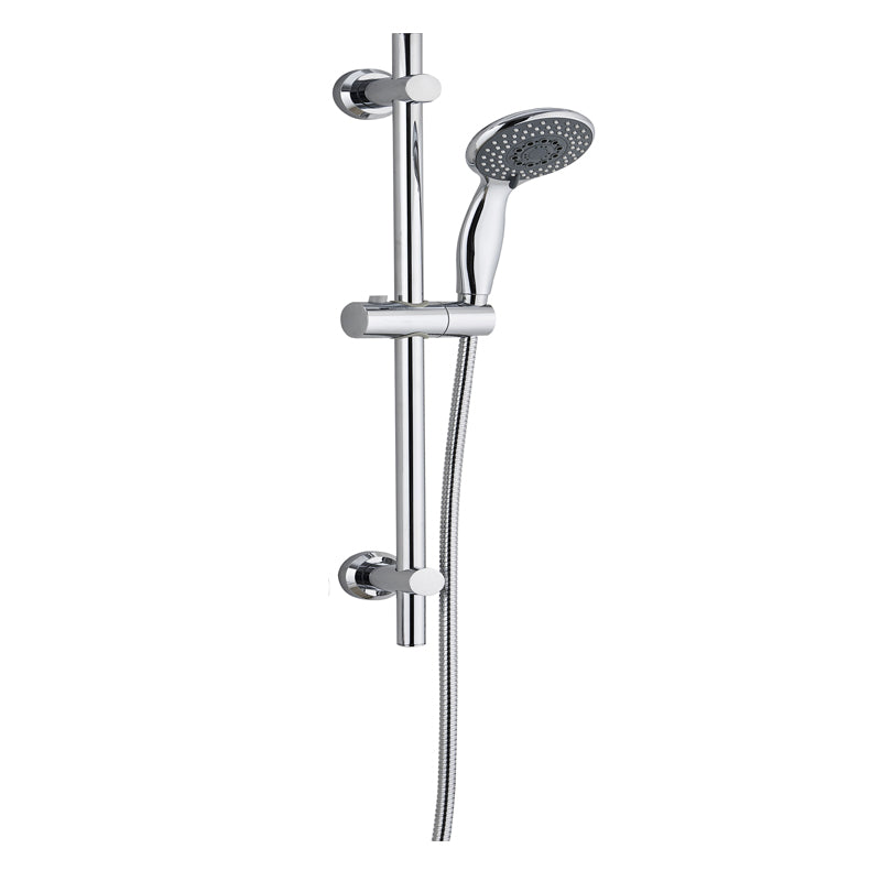 TB 3 Mode Retro Fit Shower Retail, 700mm Adjustable Retro Fit Riser Rail Kit
