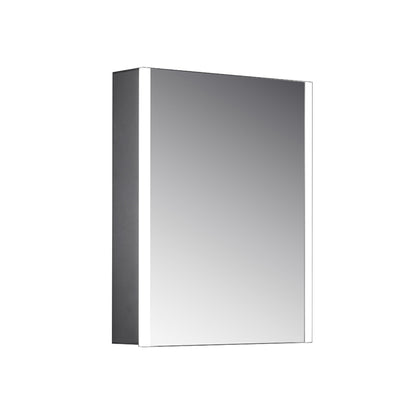 TB Eden Single Door Mirror Cabinet LED Side Strip Illumination