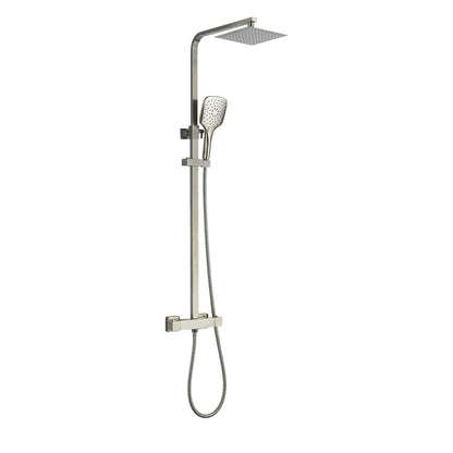 TB Menai Premium Square Thermostatic Overhead Shower Kit