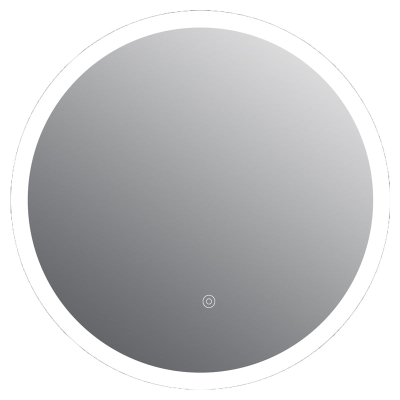 TB Lily Slimline LED Round Touch Mirror Built-in Demister | 3 Sizes