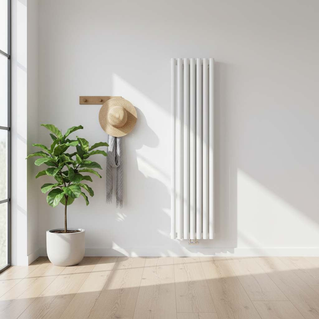 Carisa Tallis Vertical Aluminium Designer Radiator
