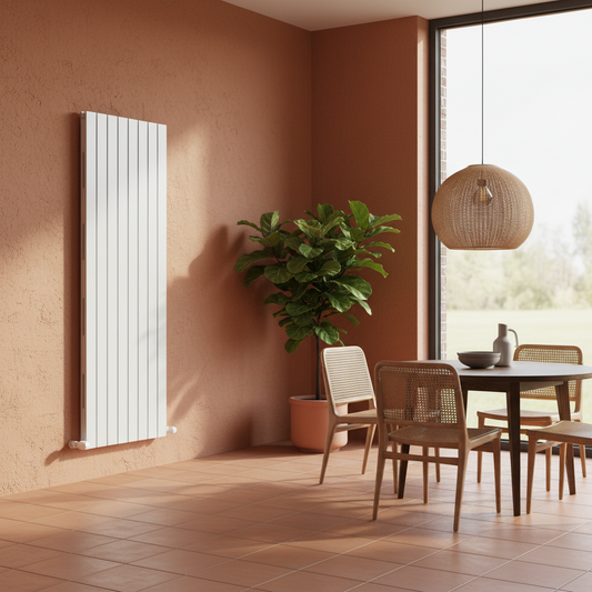 Eucotherm Mars Elegant Duo Vertical Double Flat Panel Radiator